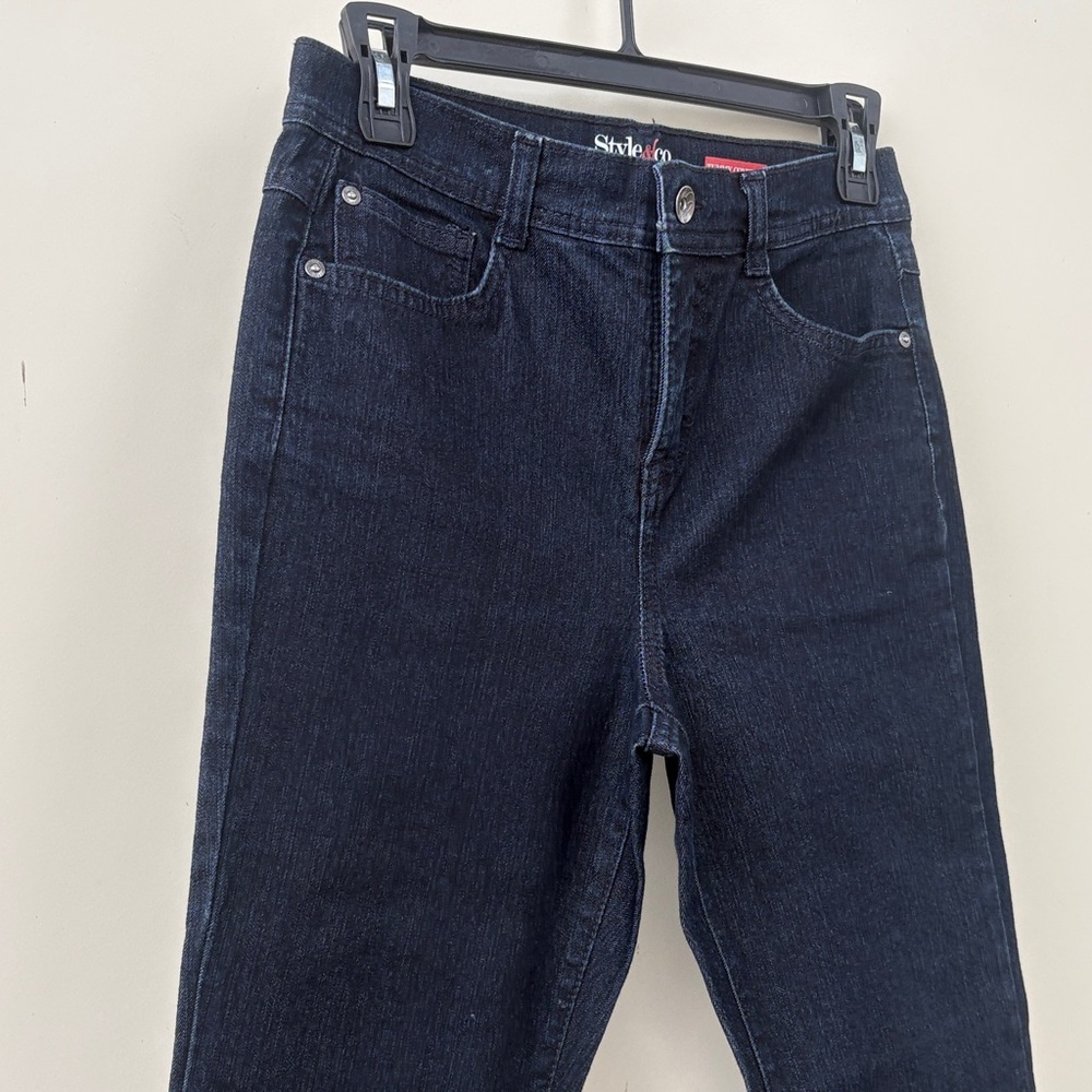 Style & Co. Women’s Dark Indigo High-Rise Jeans